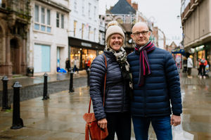 Dawn and Paul Bate from Loppington.