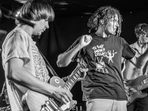 Supporting image for story: Headfeeder electrify Albert's Shed with a blistering Shrewsbury debut