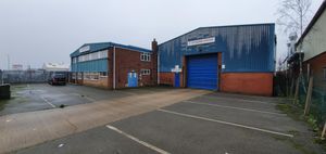 The industrial property in Fryers Road, Bloxwich