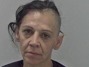 Supporting image for story: Prolific shoplifter with more than 50 convictions spared jail for string of thefts and using an aerosol as a flame-thrower is re-sentenced and caged for two years 