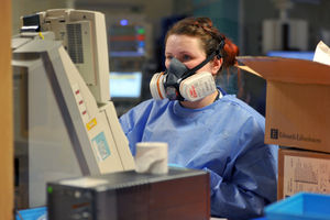 Inside the intensive care unit at New Cross Hospital