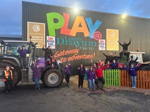 Members of the PLAY@ Lower Drayton Farm team celebrate being shortlisted in the 2025 NFANF Awards