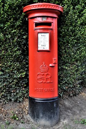 What makes this rare pillar box so special, and where is it? Picture: Brian Timmis