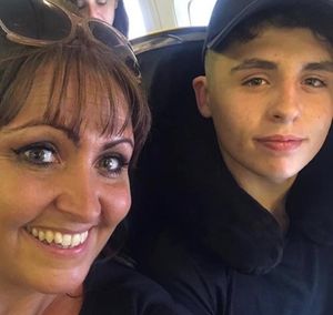 Dylan and his mum Louise