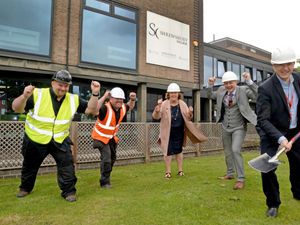 Supporting image for story: Shrewsbury training centre work starts