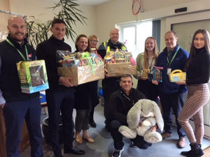 Supporting image for story: Special Easter present for Ellesmere food and clothes share project 