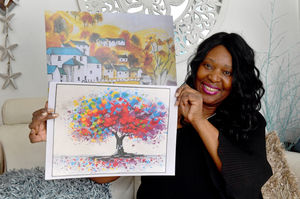 The Easter Tree depicting The Easter Story