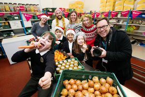 Coleham Primary School has teamed up with Shrewsbury Food Hub