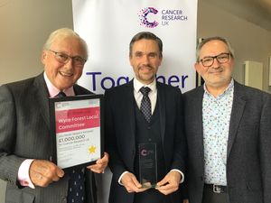 Supporting image for story: Joy as charity achieves late founder's dream of raising £1m for Cancer Research UK