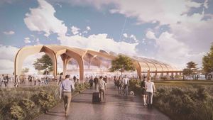 How the Interchange station near Birmingham Airport and the NEC will look