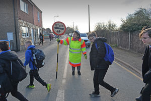 Pauline Shirley at work