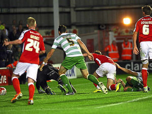 Supporting image for story: Report and pictures of Walsall 1 Yeovil 2