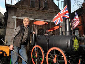 Supporting image for story: Boffin steaming ahead with jubilee loco hope