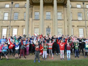 Supporting image for story: Crowds attend Jog Off Your Jumper event near Shrewsbury - in pictures