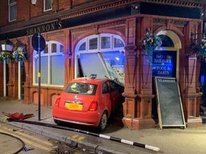 Supporting image for story: Two taken to hospital after car crashes into Birmingham pub