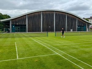 The grass courts at Wolverhampton Lawn Tennis and Squash Club which are due to be replaced by new padel courts. Pic: WLTSC. Permission for reuse for all LDRS partners.