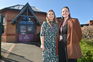 Millbrook School and Nursery, Leegomery in Telford. Assistant headteacher, Natalie Tranter and headteacher, Jo Edwards