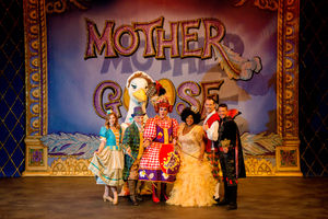 The cast of Mother Goose