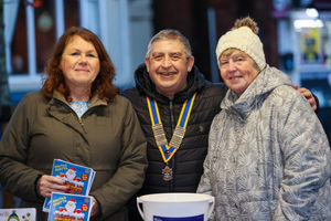 Members of the Rotary Club of Wednesbury were also in attendance. Photo: Kennett Photography