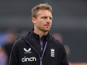 Jos Buttler at England training