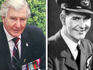 Supporting image for story: Shropshire war hero who bombed Hitler's lair dies aged 96
