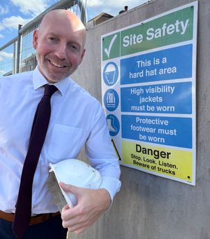 Cllr Adam Aston is urging the West Midlands mayor to lobby the government for cash to pay for a new construction college in Dudley. Pic Adam Aston free for LDRS use