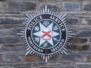 A stock picture of a Police Service of Northern Ireland badge