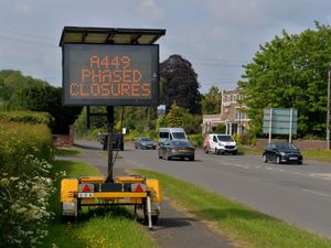 Supporting image for story: Traffic moving well on A449 despite threat of roadworks