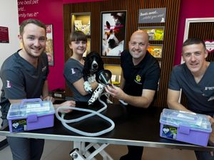 Supporting image for story: Staffordshire's pets can breathe easy thanks to local veterinary practice's donation