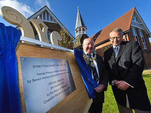 Supporting image for story: Wraps come off 14-homes conversion of former Telford school