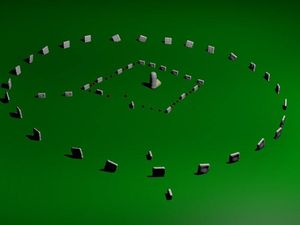 Supporting image for story: Archaeologists have found a hidden square monument within Avebury stone circle