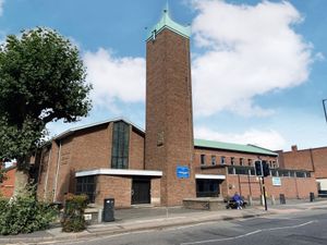 Supporting image for story: This modern former church is set to go under the hammer for more than £495,000