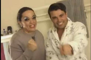 Supporting image for story: Lisa Riley and Joe McElderry practise Wicked songs at Wolverhampton Grand Theatre - with video