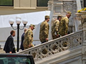 Supporting image for story: Ukraine and Russia meet in Turkey for peace talks after trading major attacks