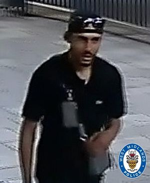 Police want to speak to this man after a sexual assault in Birmingham city centre