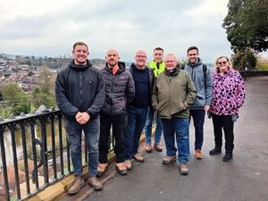 Supporting image for story: Works to shore up retaining wall that closed Bridgnorth Cliff Railway three years ago are finally completed