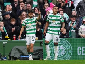 Supporting image for story: Nicolas Kuhn inspires Celtic to quarter-final victory over impressive Falkirk