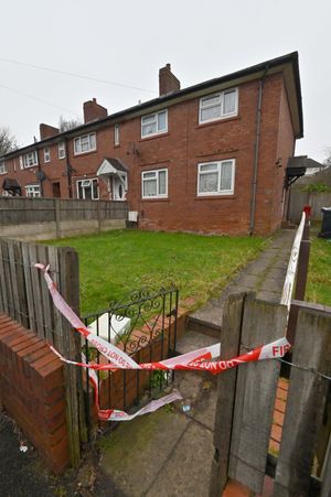 The scene in Green Park Road. Photo: Steve Leath