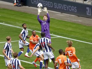 Supporting image for story: 'Solid run out': 12 of the best pictures as West Brom gain valuable minutes but are beaten at Blackpool