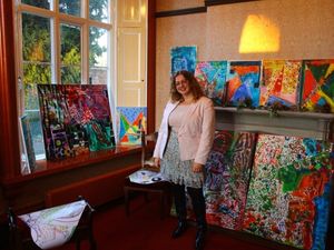 Supporting image for story: Gemma's art tribute to the inspirational Ann Barge