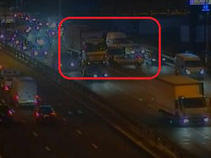 Supporting image for story: M6 crash between lorry and car blocks lanes causing one hour delays