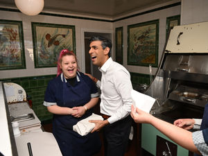 Supporting image for story: Rishi Sunak hoping Black Country visit will help serve up local election votes