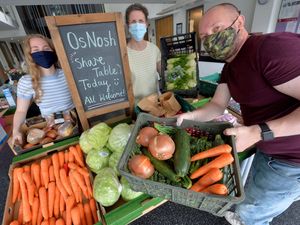 Supporting image for story: Osnosh helps cut food bills with food share table and community lunch