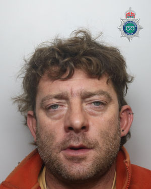 Robert Studzinski, 44, of Rugeley, was sentenced to two-years-and-nine-months behind bars at Stafford Crown Court
