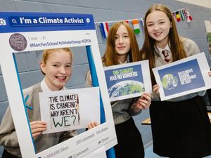 Supporting image for story: Climate solutions fair set out to inspire north Shropshire school's students