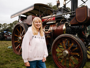 Supporting image for story: Steam rally is a family affair for the daughter of Black Country legend Len Crane