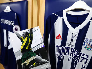 Supporting image for story: West Brom raise more than £11,000 for charity with Cyrille Regis shirt auction