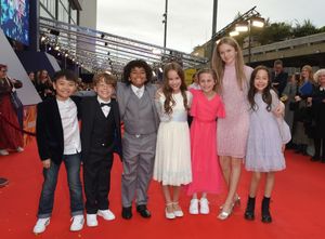 Supporting image for story: Young Telford star Meesha attends world premiere of Matilda the Musical 

