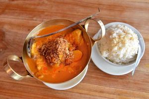 Nice spice –  gaeng massaman with coconut rice