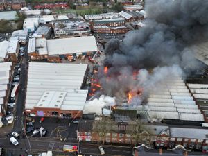 Supporting image for story: 12 incredible pictures showing the huge factory blaze in Wolverhampton